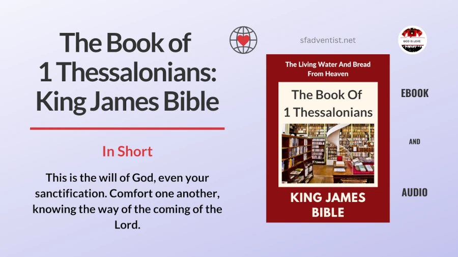 Book of first Thessalonians.